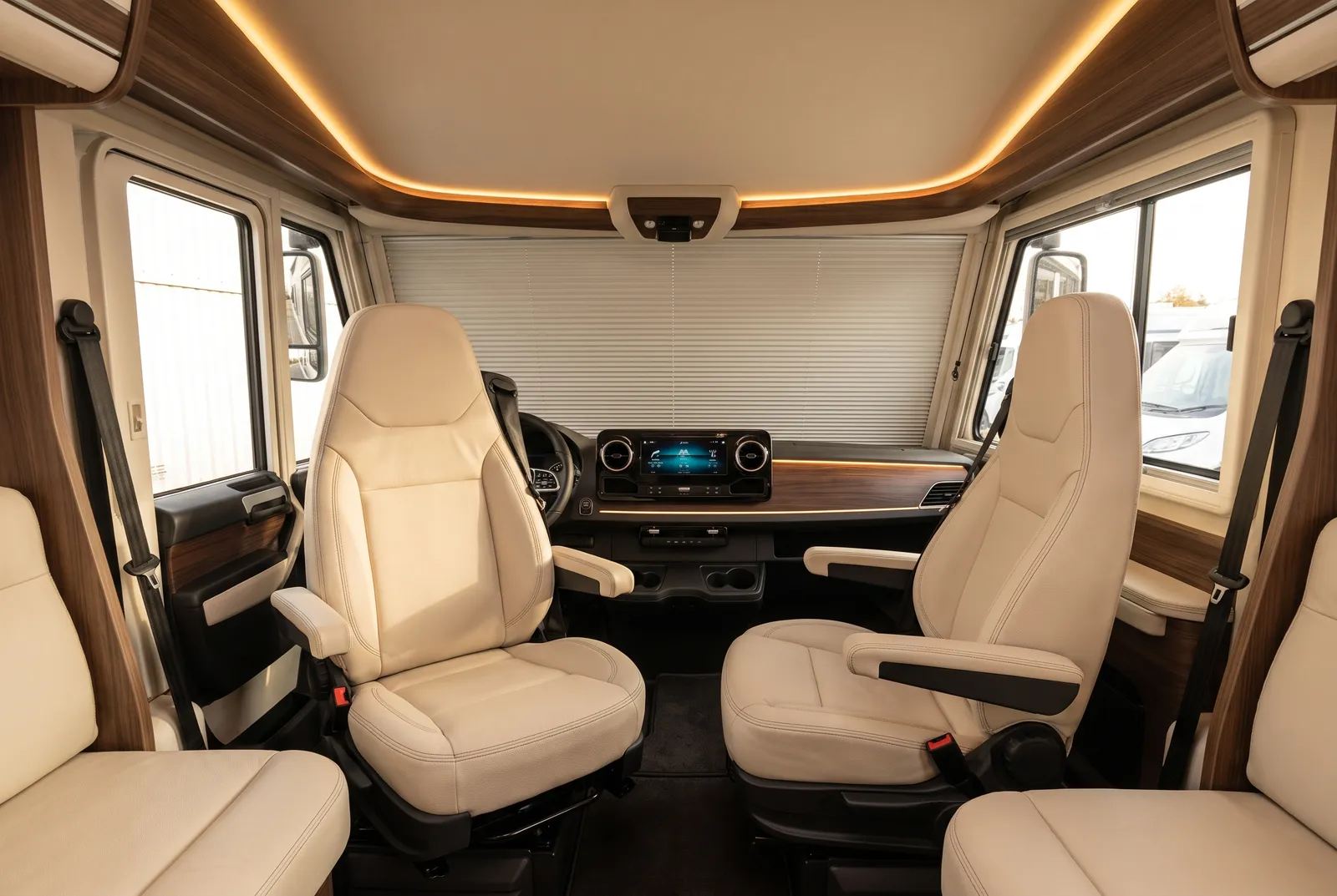 Interieur van een Carthago